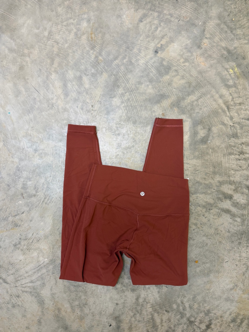 lululemon athletica Deep Red/Mahogany Leggings